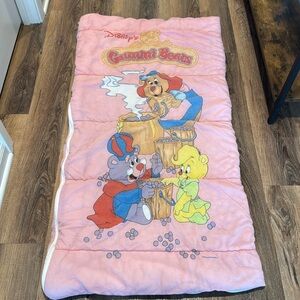 GUMMY BEARS KIDS SLEEPING BAG DISNEY AFTERNOON CARTOON COLLECTABLE VTG 90S 80S